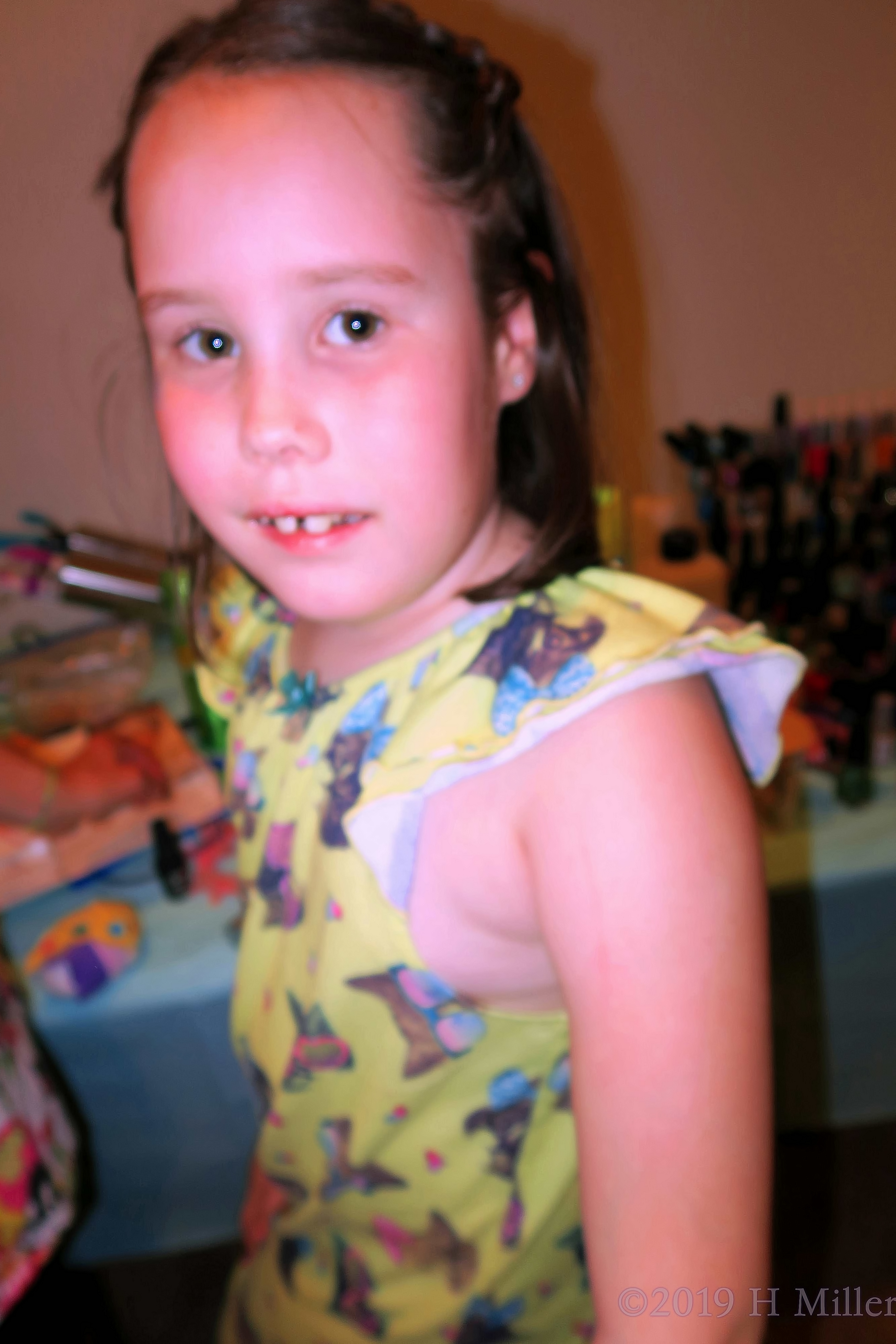 Hearts And Hairstyles! Kids Hairstyle On Spa Party Guests! 4 Hearts And Hairstyles! Kids Hairstyle On Spa Party Guests! 4