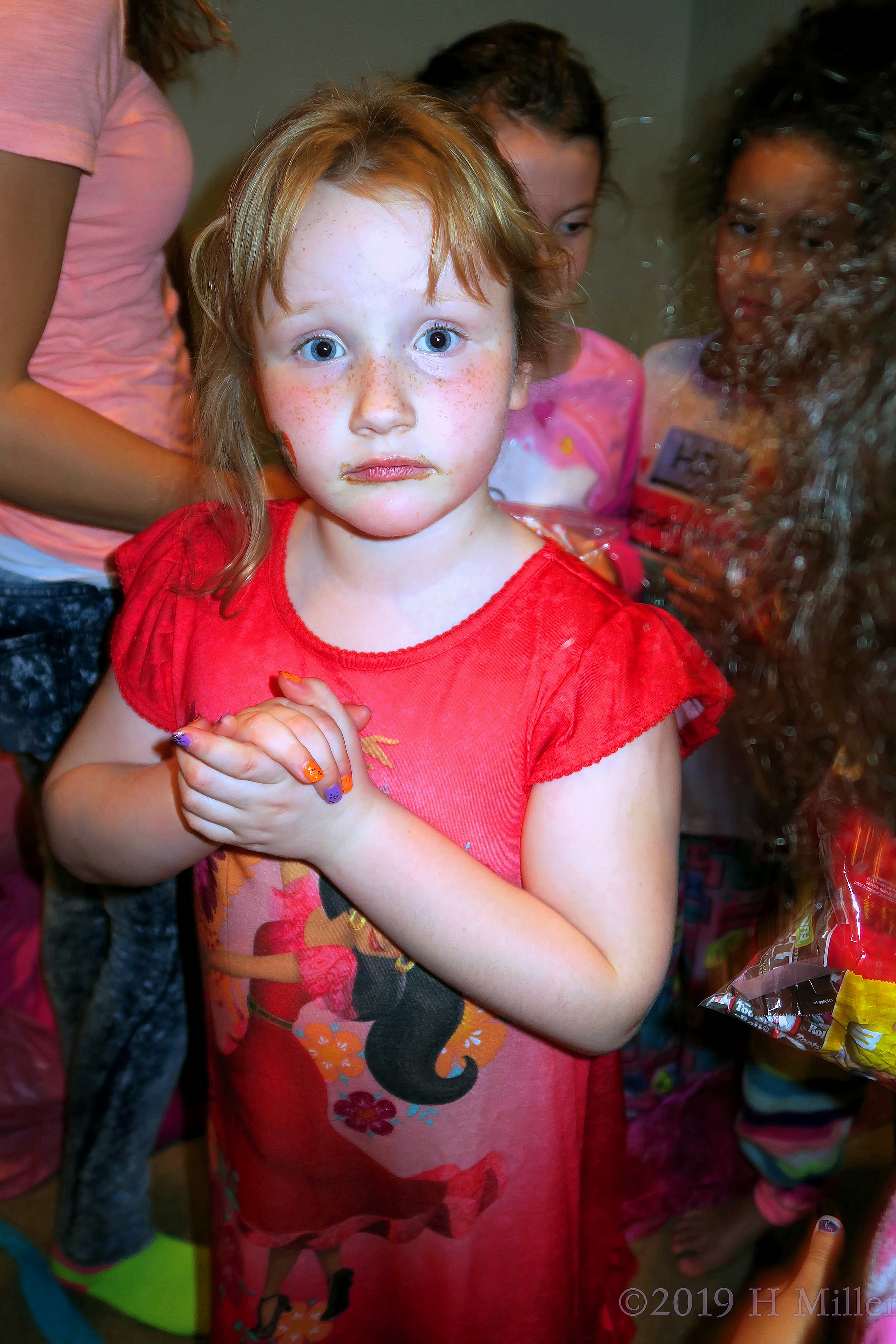 Pausing For A Pose! Birthday Girl At The Kids Spa! 4 Pausing For A Pose! Birthday Girl At The Kids Spa! 4