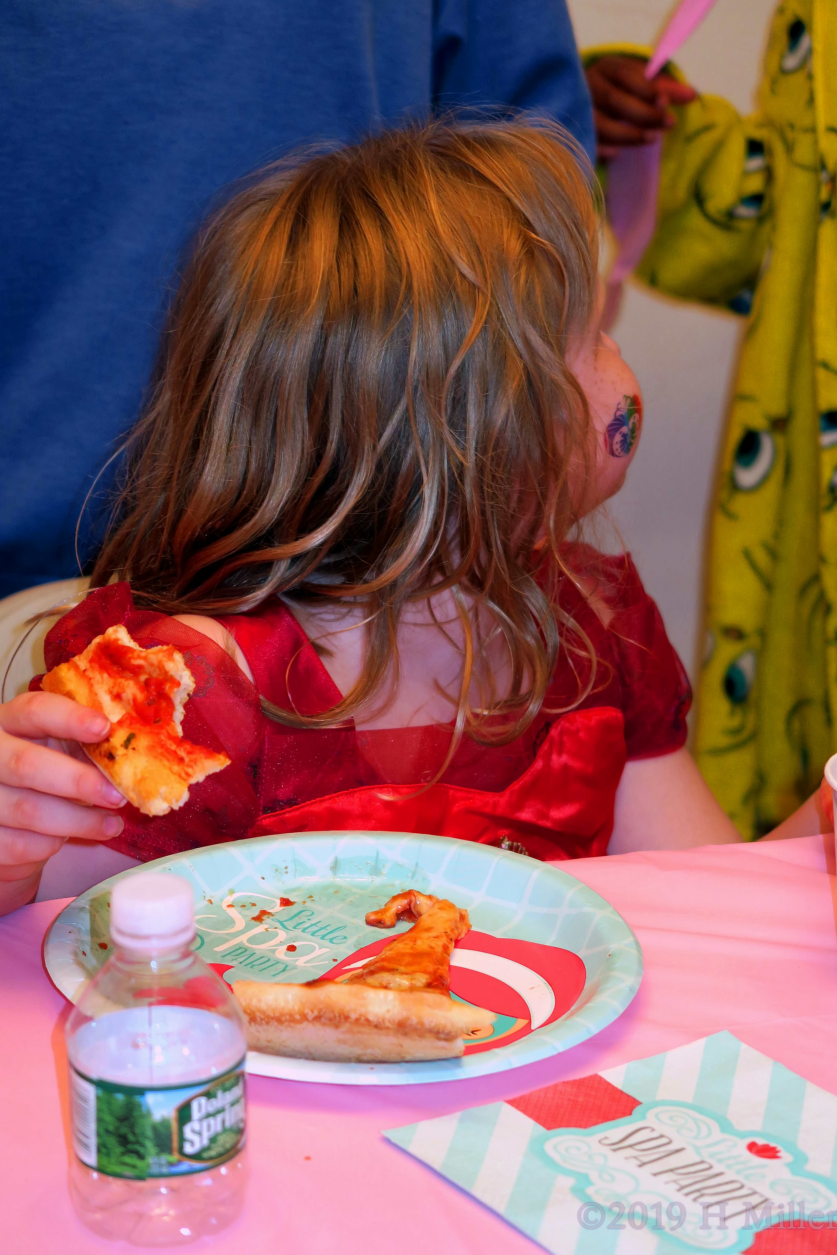 Pizza Is Pleasing! Party Guest Eats A Delicious Pizza Snack! Pizza Is Pleasing! Party Guest Eats A Delicious Pizza Snack!