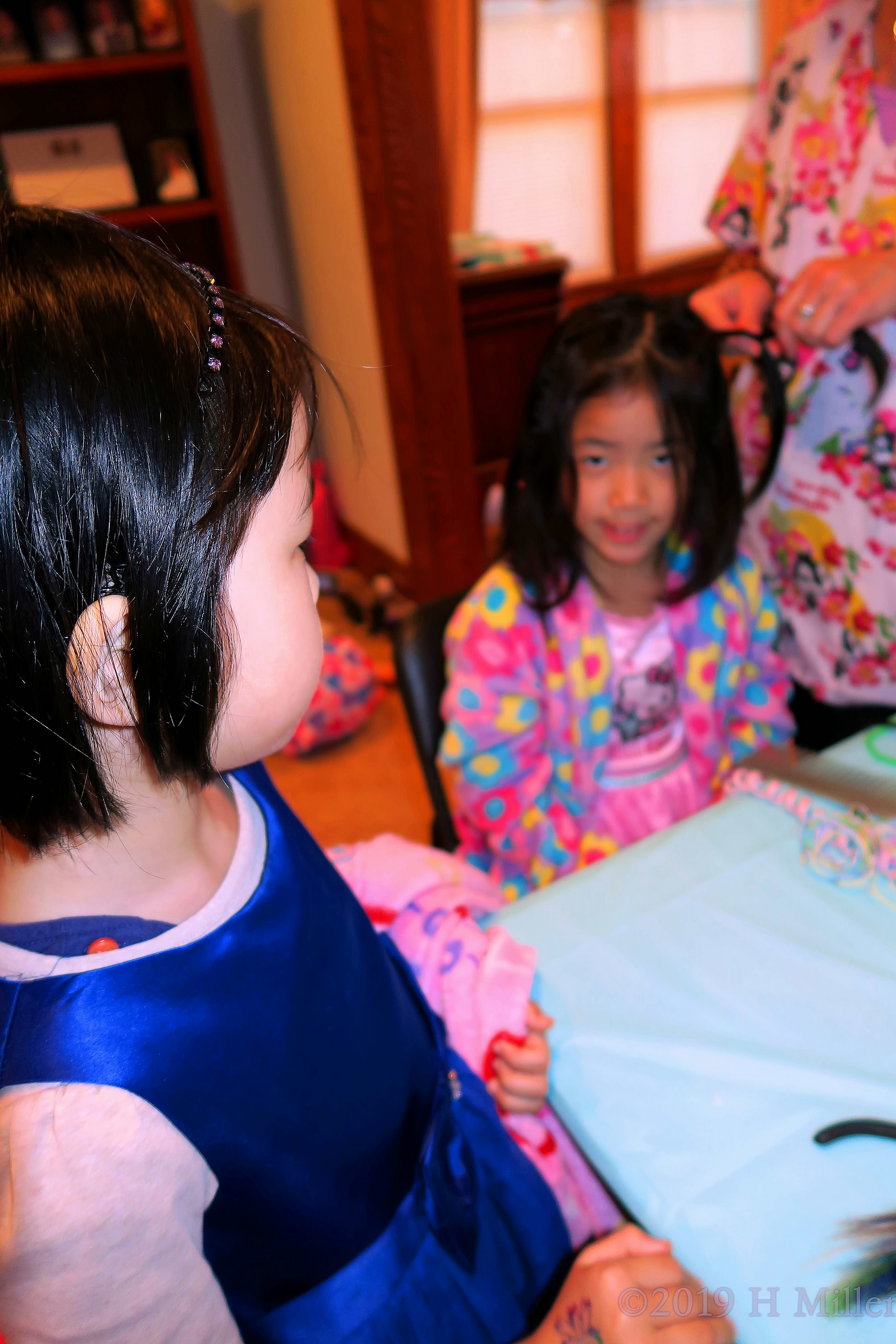 Royally Ready! Party Guests Pose Around Kids Table! Royally Ready! Party Guests Pose Around Kids Table!