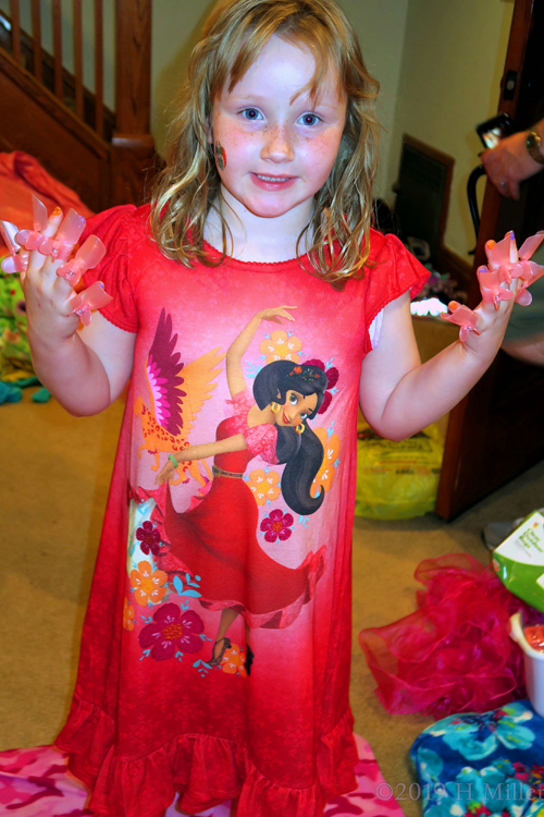 Birthday Bravery! Kids Mani At The Kids Spa! Birthday Bravery! Kids Mani At The Kids Spa!