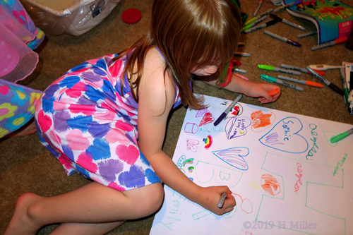 Hearts Spell Happiness! Signing The Spa Birthday Card For The Birthday Girl! Hearts Spell Happiness! Signing The Spa Birthday Card For The Birthday Girl!