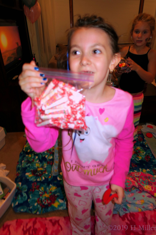 Simply Smarties! Party Guest Shows Off Candy Collection! Simply Smarties! Party Guest Shows Off Candy Collection!