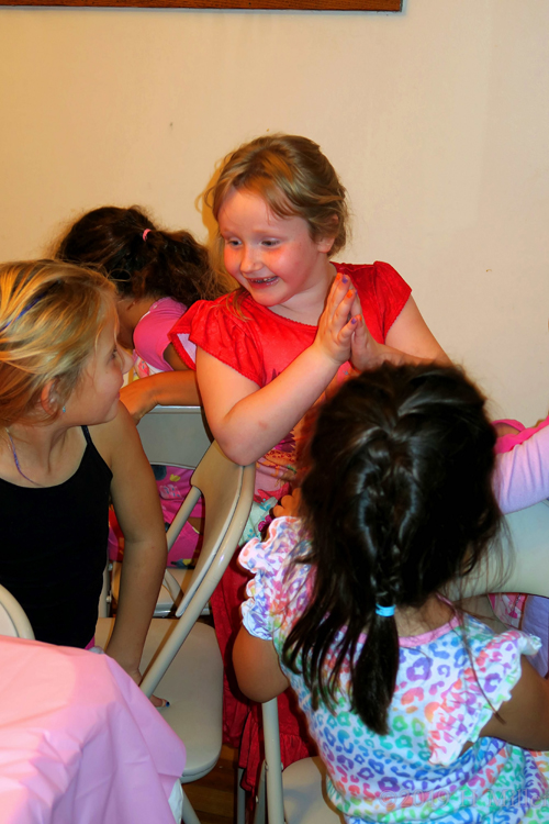 Surrounded And Surprised! Birthday Girl Plays With Party Guests! 