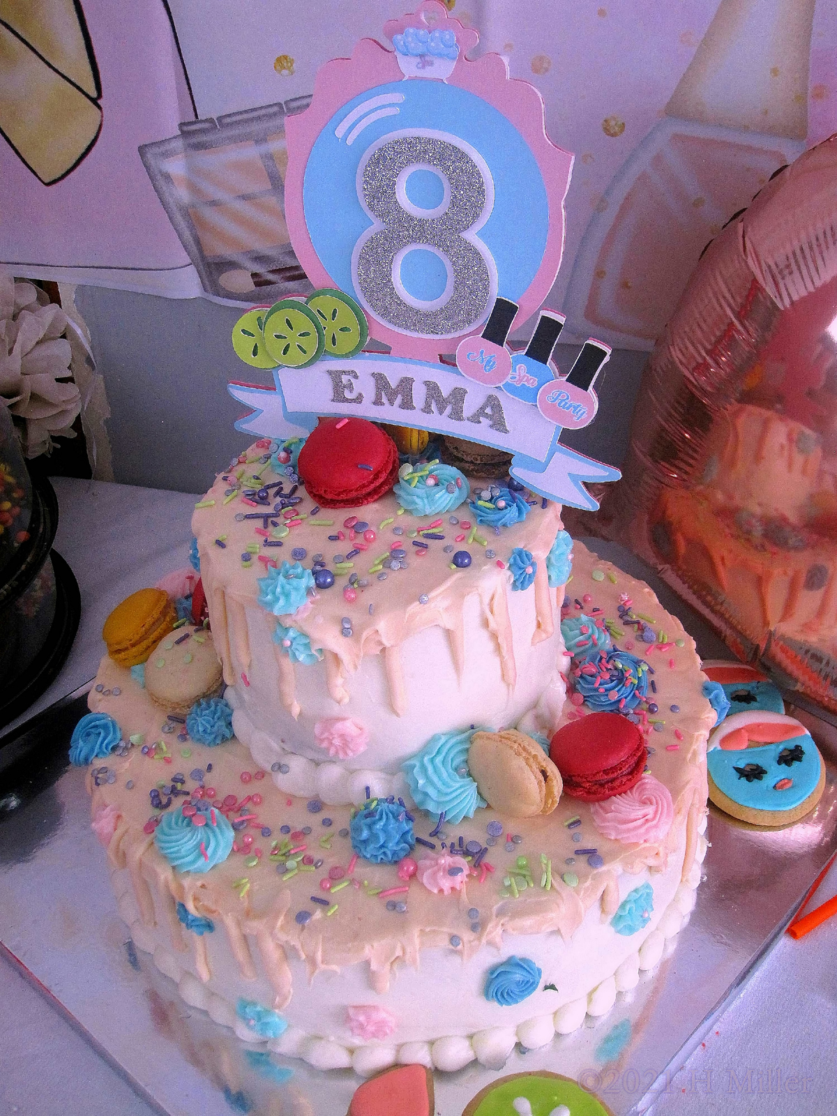 Kids Spa Birthday Party For Emma!