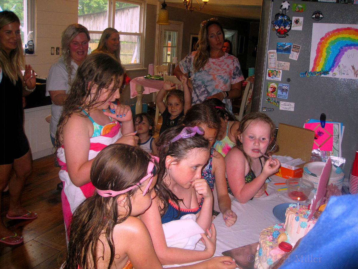 Kids Spa Birthday Party For Emma! 