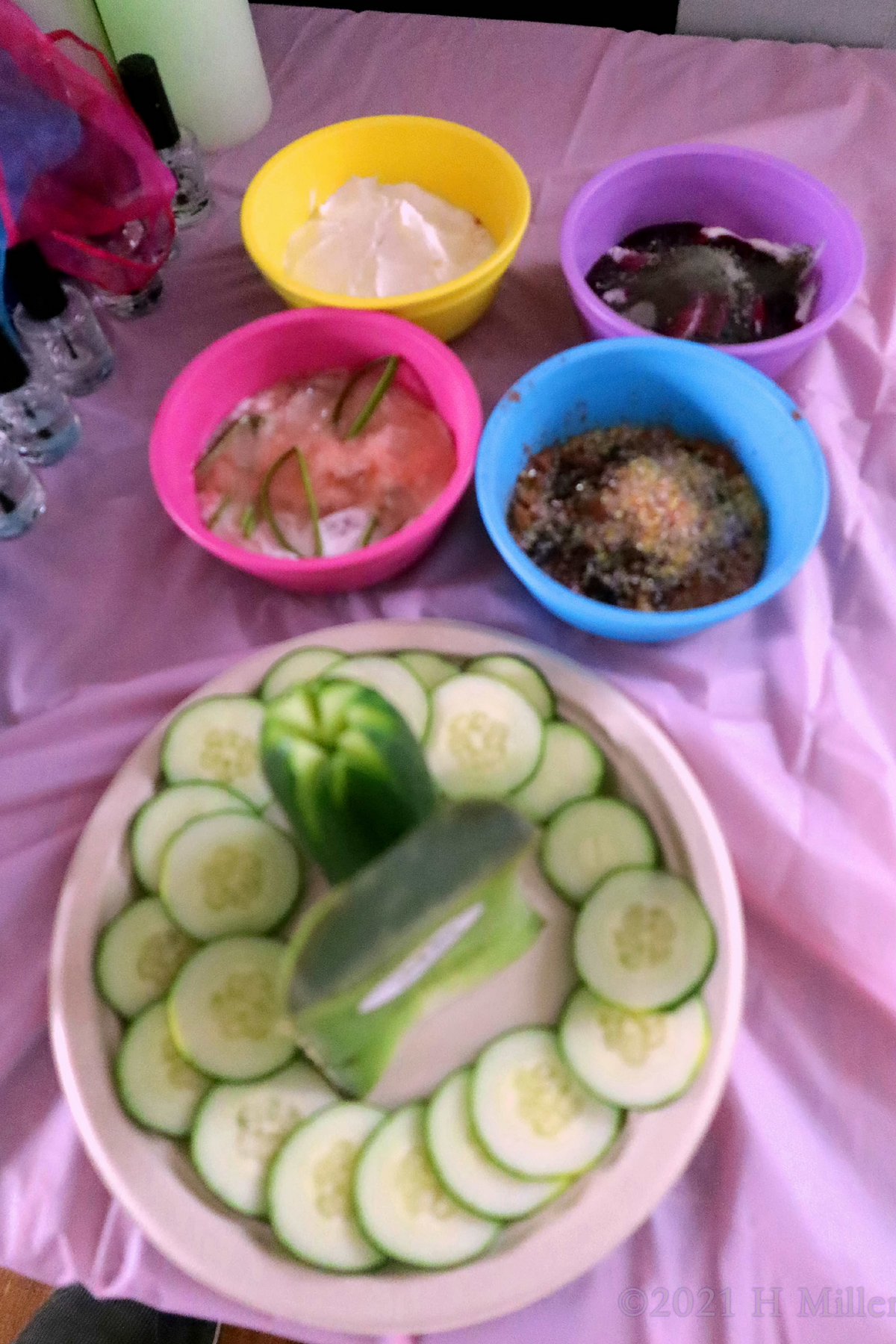 Kids Spa Birthday Party For Emma! 