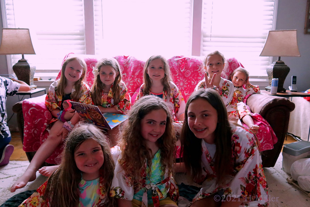 Kids Spa Birthday Party For Emma! 