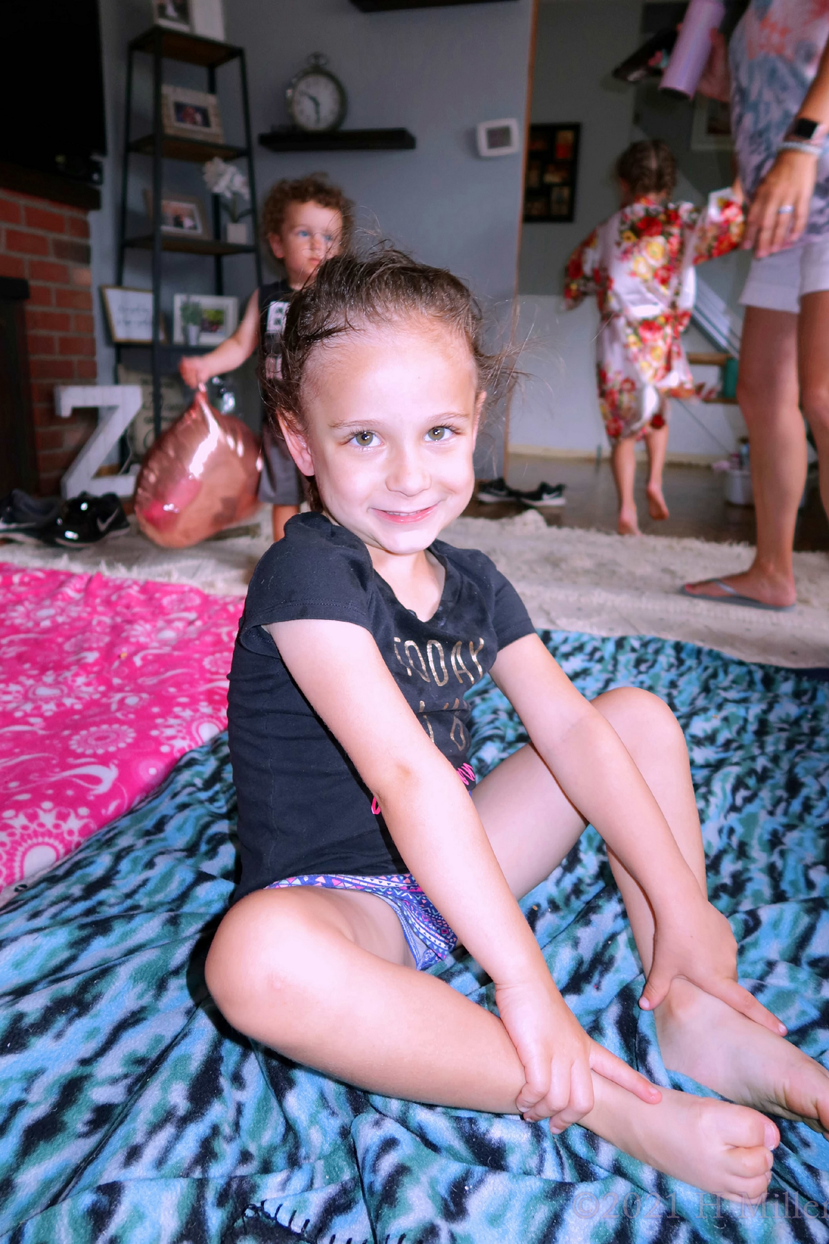 Kids Spa Birthday Party For Emma! 