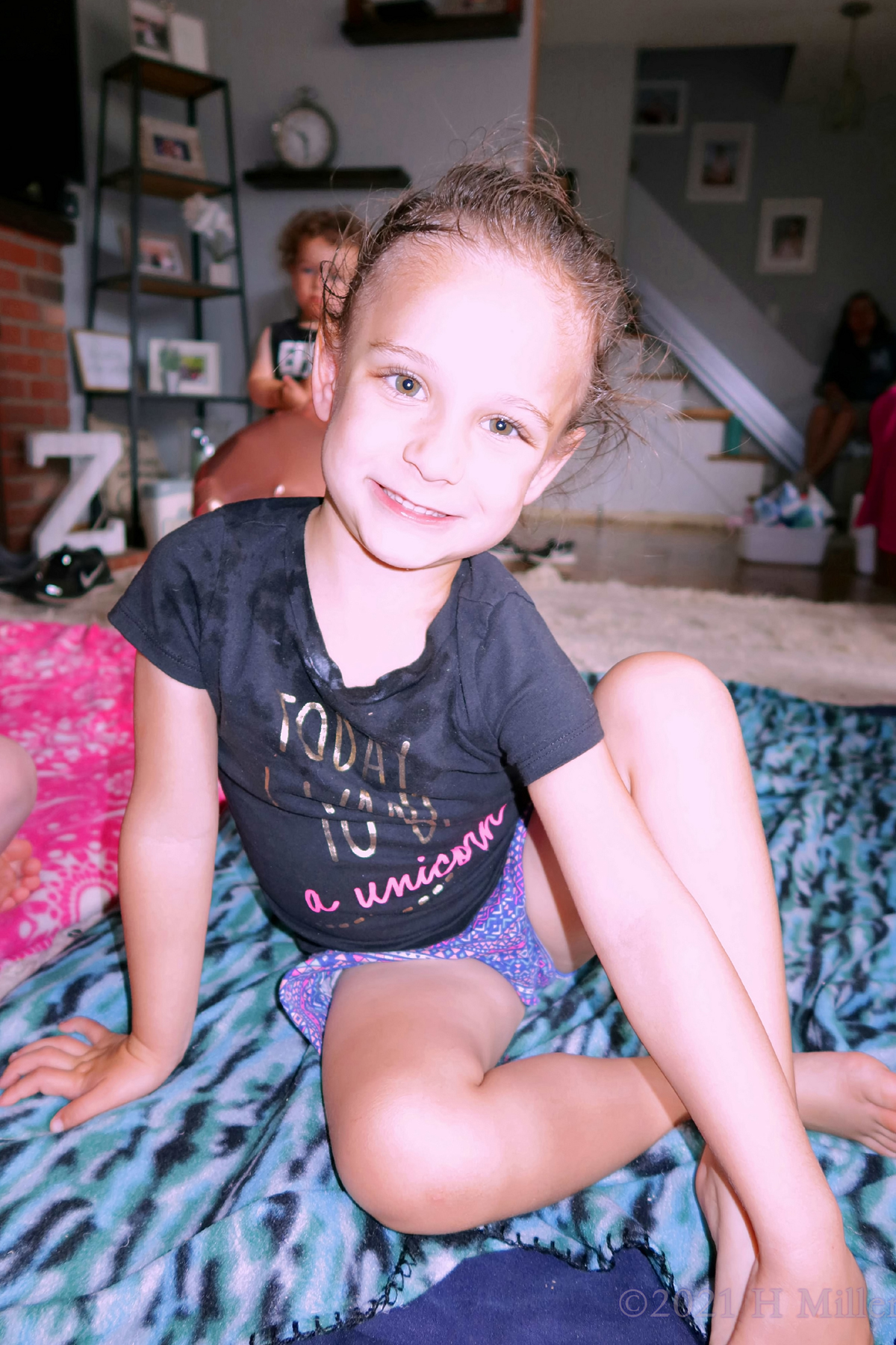 Kids Spa Birthday Party For Emma! 