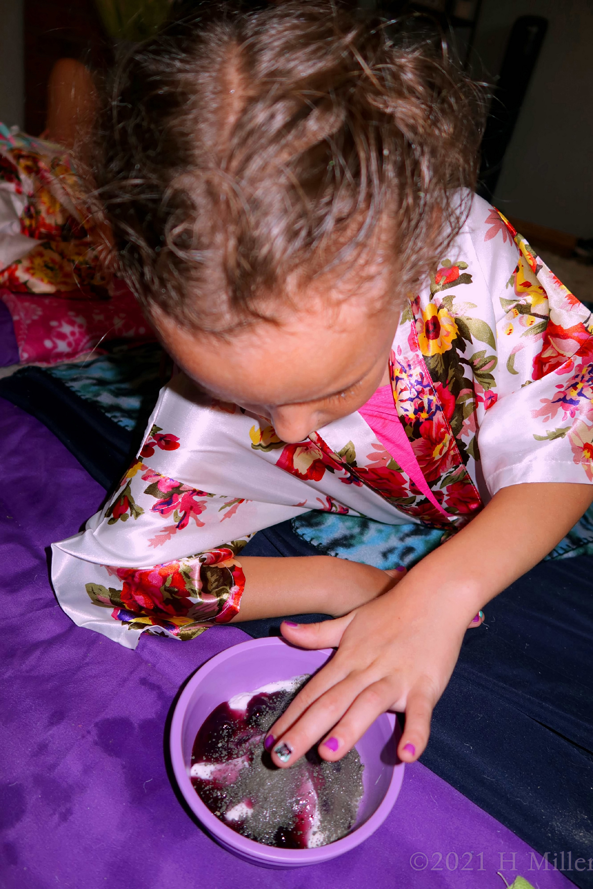 Kids Spa Birthday Party For Emma! 