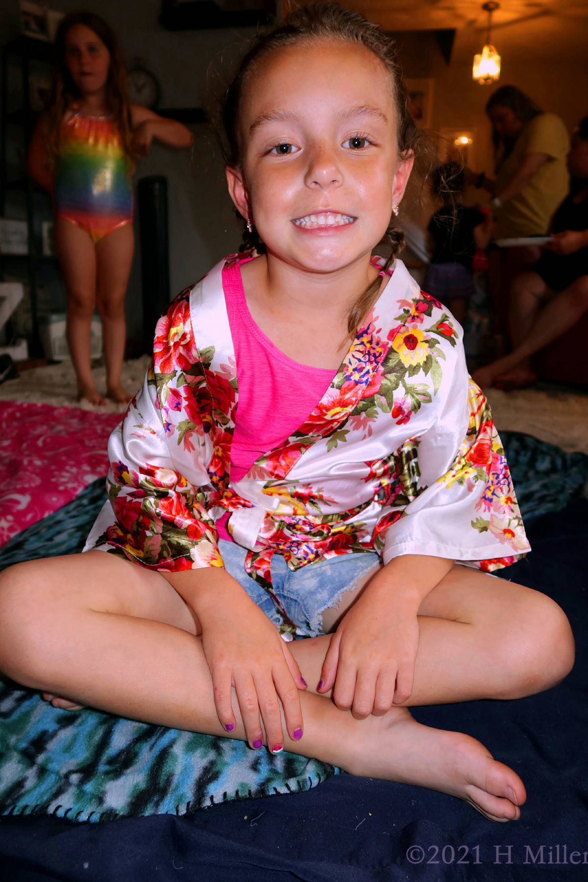 Kids Spa Birthday Party For Emma! 