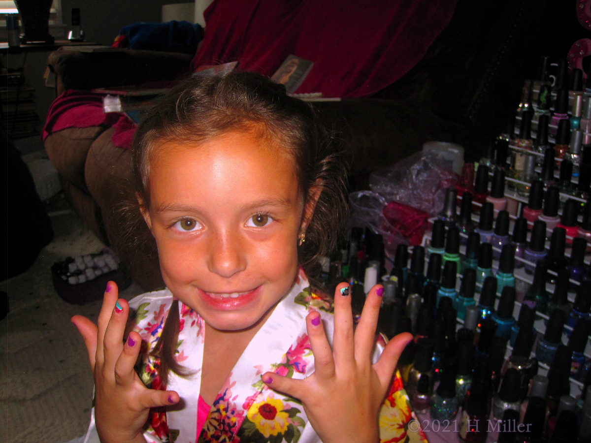 Kids Spa Birthday Party For Emma!