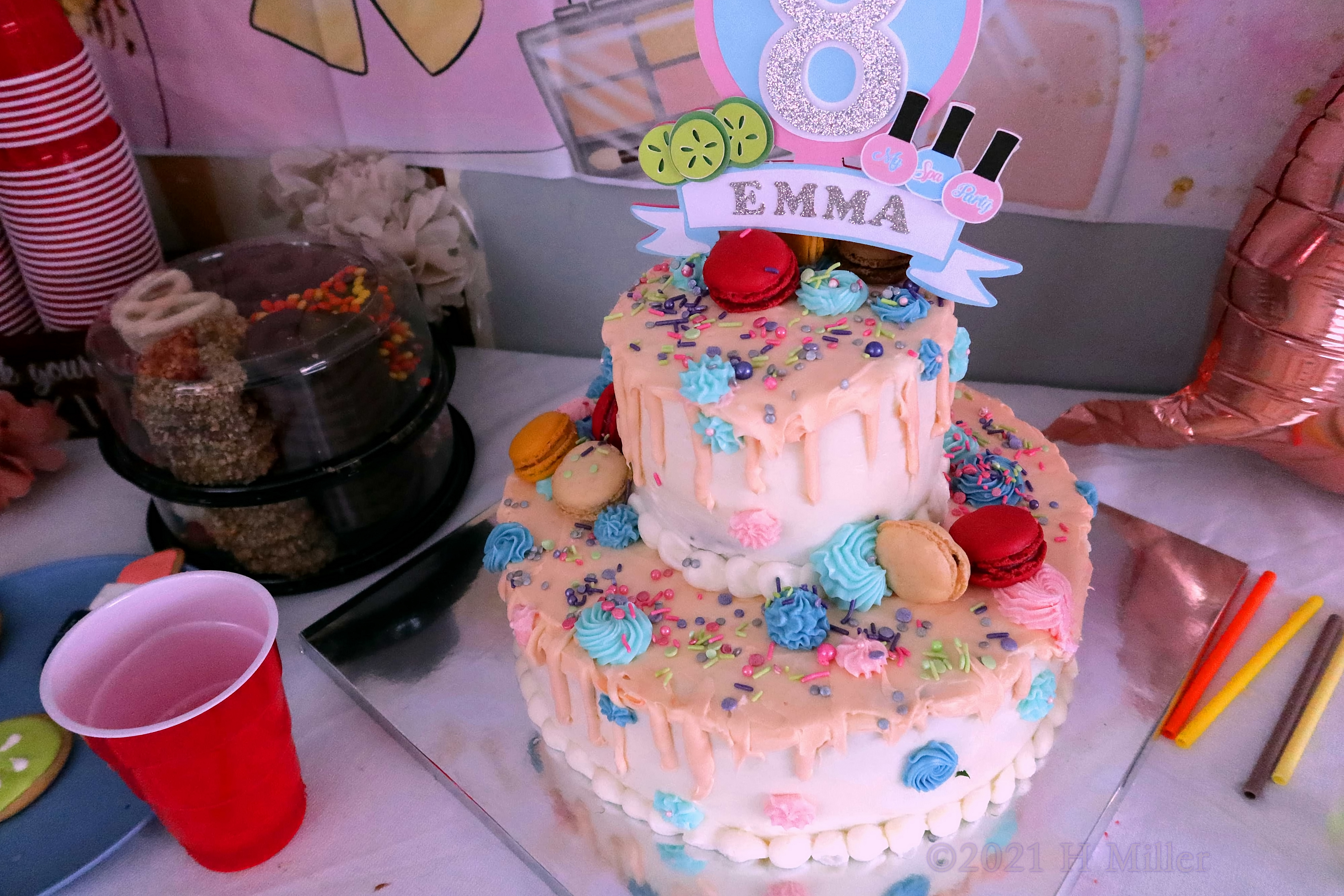 Kids Spa Birthday Party For Emma! Kids Spa Birthday Party For Emma!