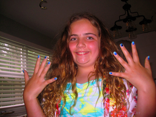 Kids Spa Birthday Party For Emma!