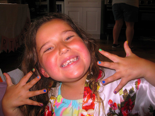 Kids Spa Birthday Party For Emma!