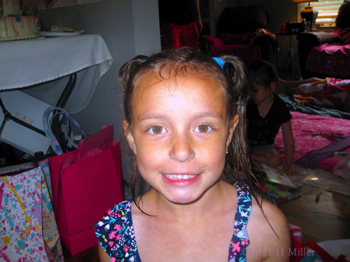 Kids Spa Birthday Party For Emma!