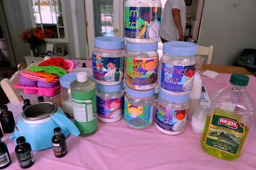 Kids Spa Birthday Party For Emma!