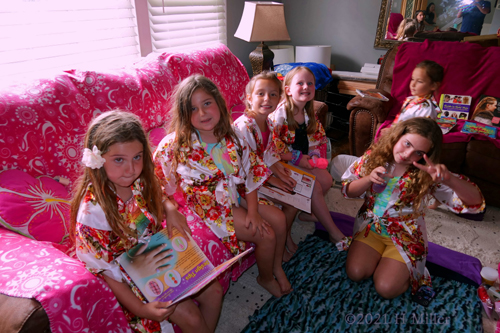 Kids Spa Birthday Party For Emma!