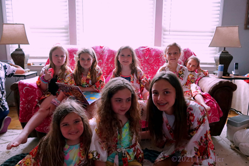 Kids Spa Birthday Party For Emma! Kids Spa Birthday Party For Emma!