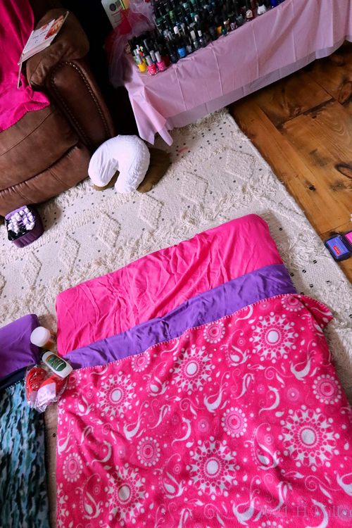 Kids Spa Birthday Party For Emma!