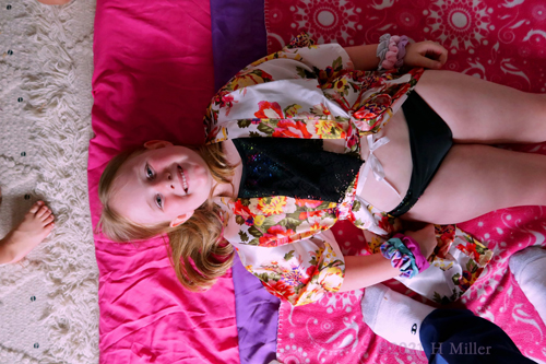 Kids Spa Birthday Party For Emma!