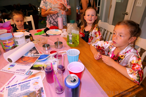 Kids Spa Birthday Party For Emma!