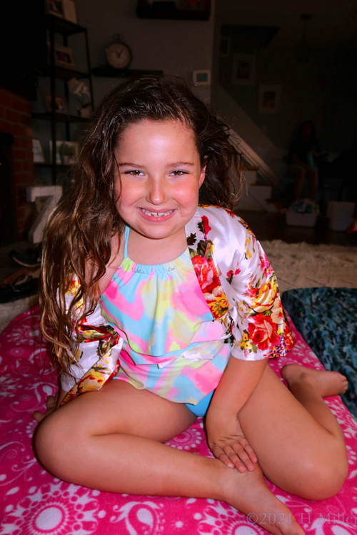 Kids Spa Birthday Party For Emma!