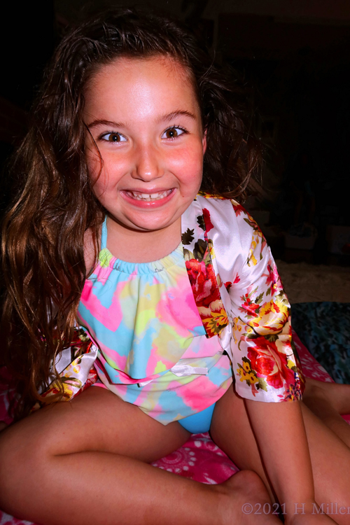 Kids Spa Birthday Party For Emma!