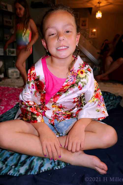 Kids Spa Birthday Party For Emma!