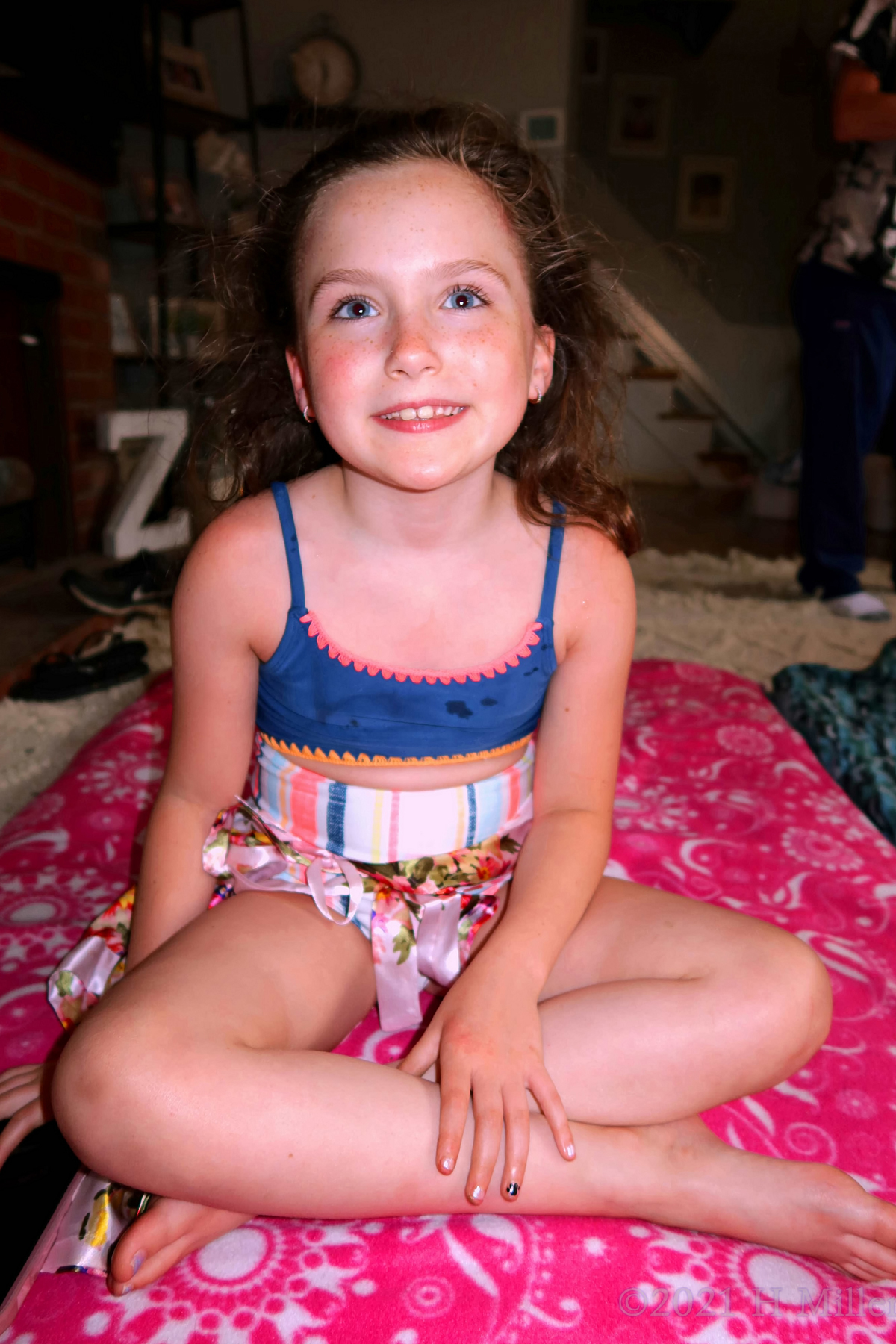 Kids Spa Birthday Party For Emma! 