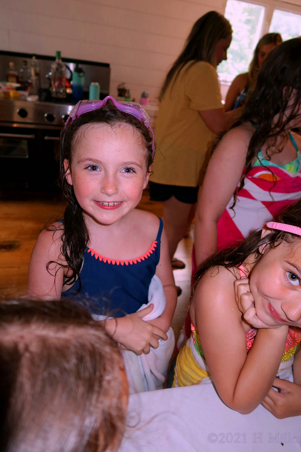 Kids Spa Birthday Party For Emma! 