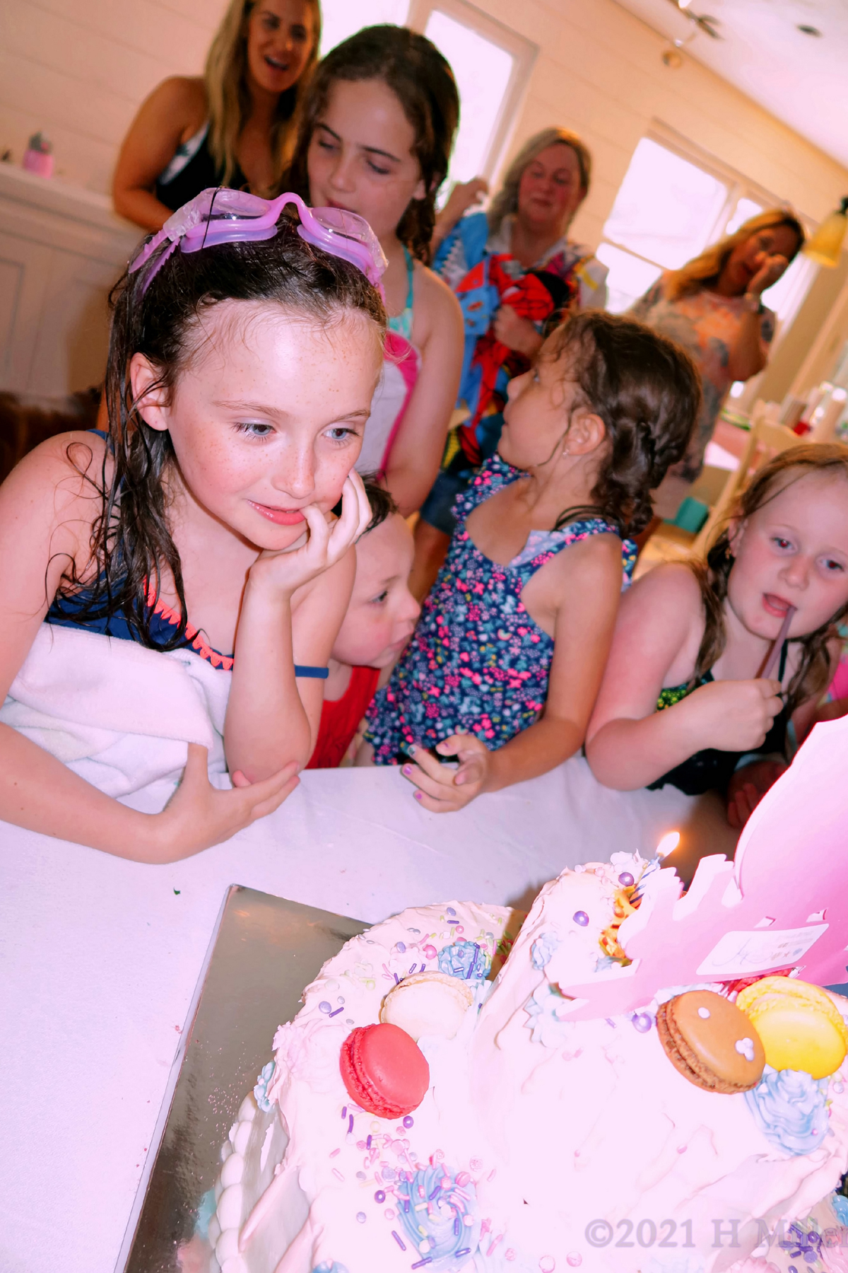 Kids Spa Birthday Party For Emma! 