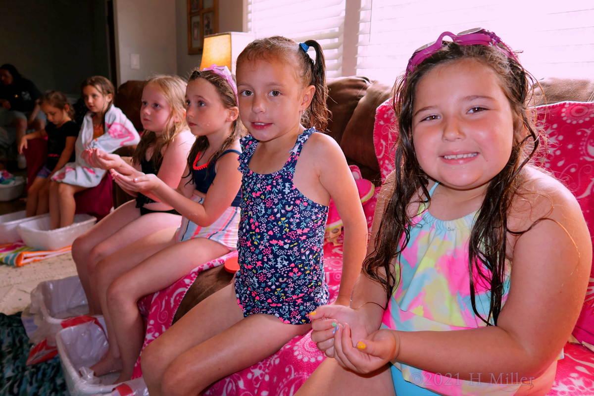 Kids Spa Birthday Party For Emma! 