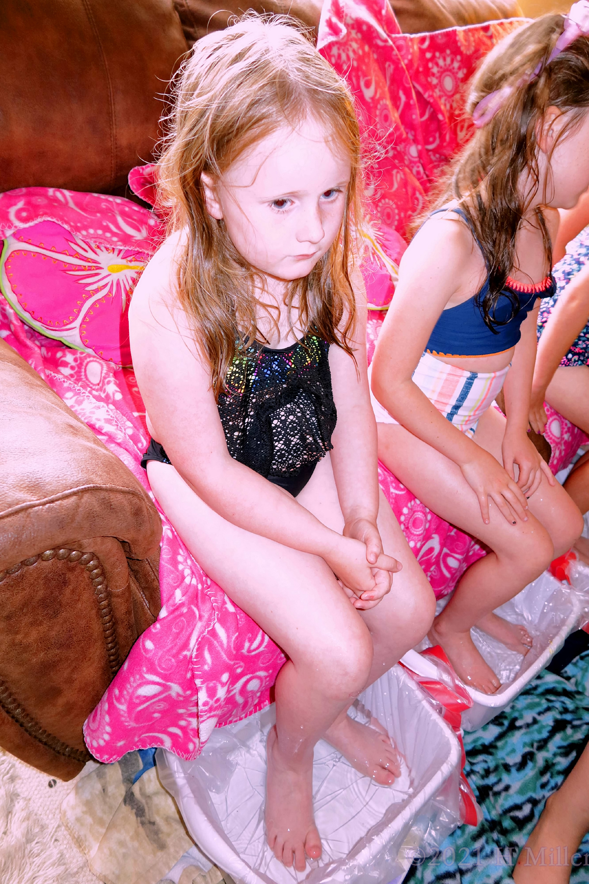 Kids Spa Birthday Party For Emma! 