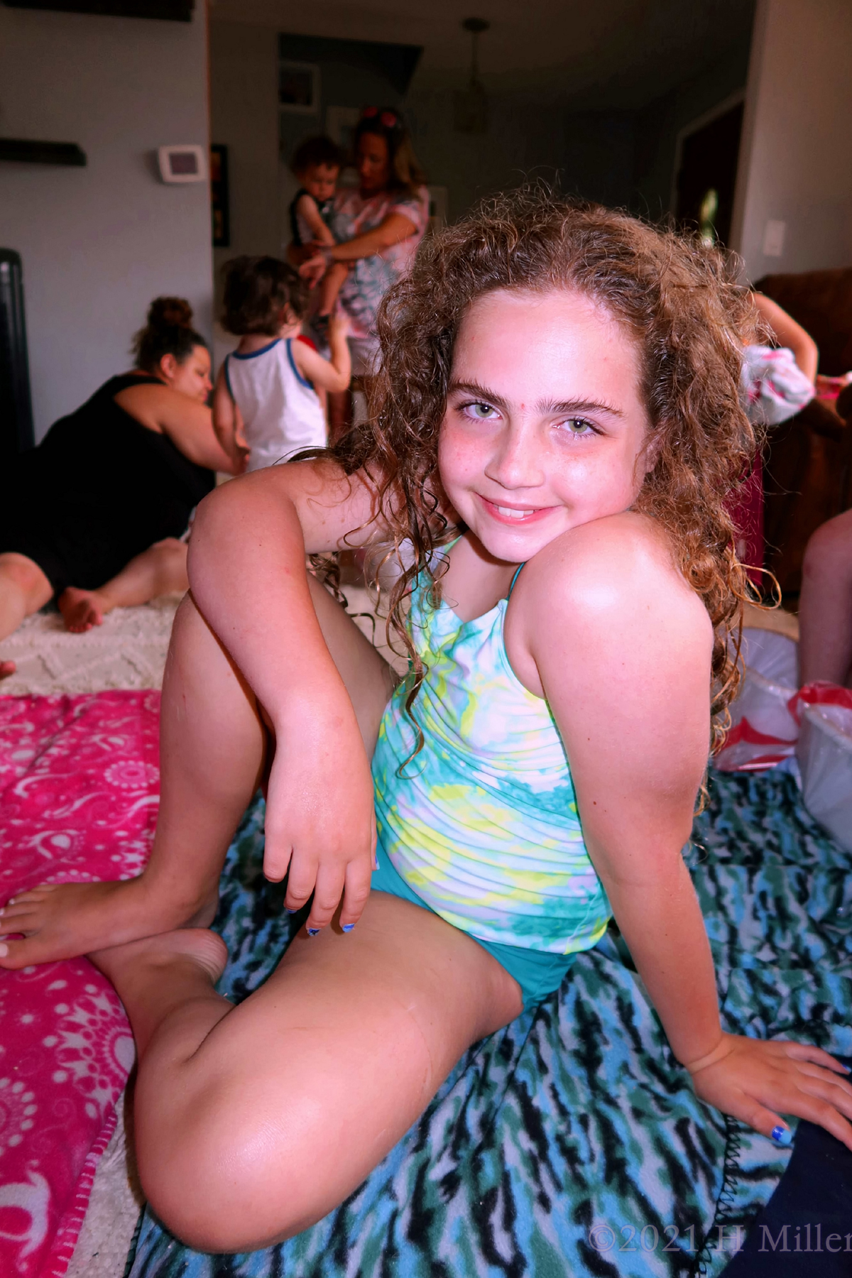 Kids Spa Birthday Party For Emma! 