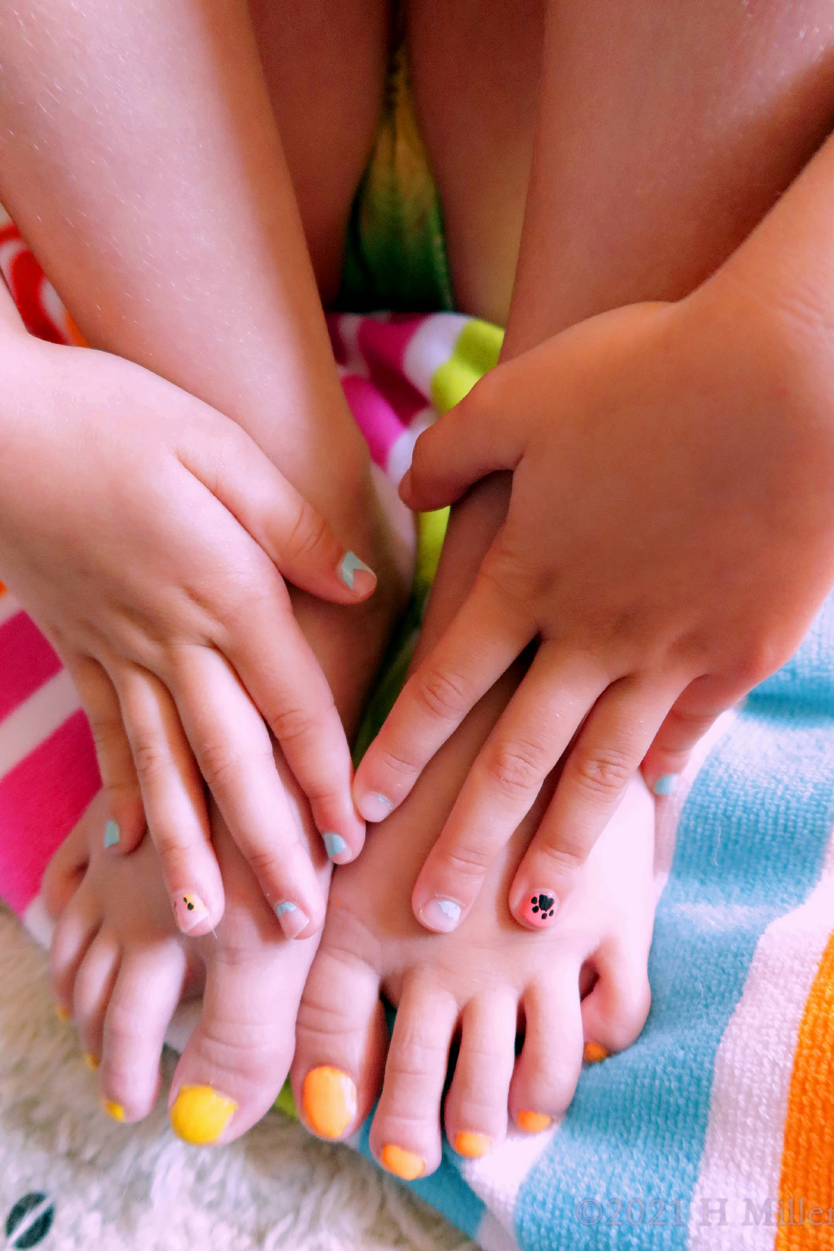 Kids Spa Birthday Party For Emma! 