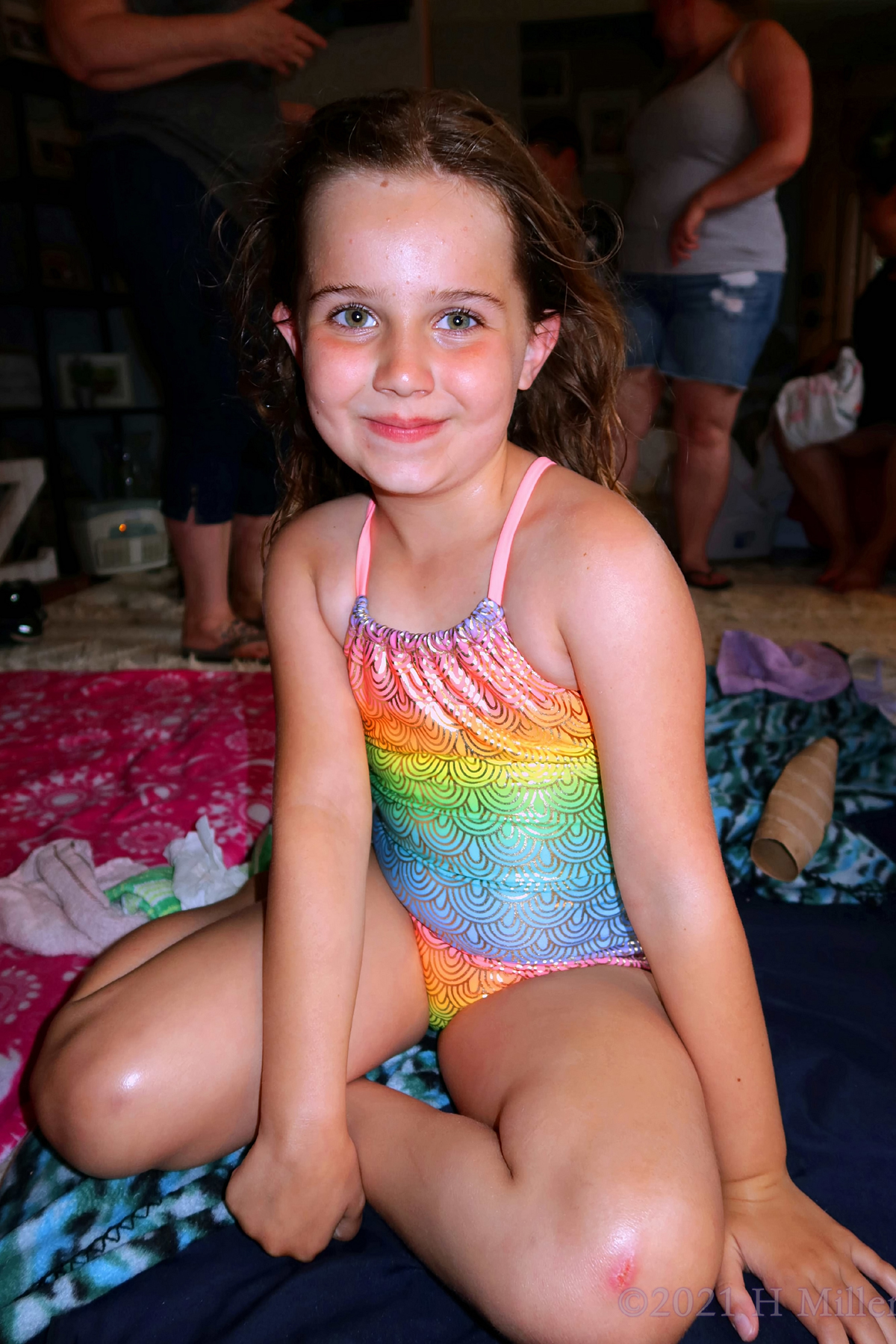 Kids Spa Birthday Party For Emma! 