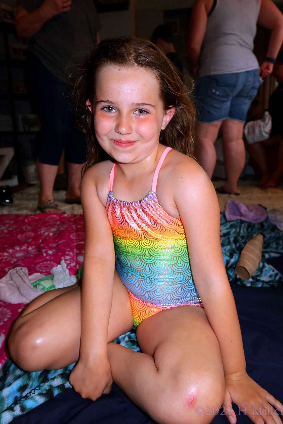 Kids Spa Birthday Party For Emma! 