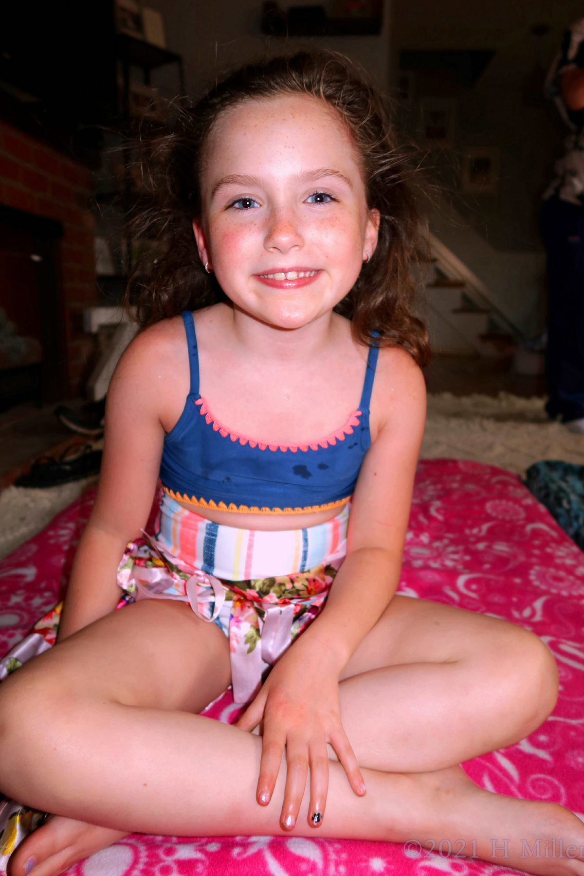 Kids Spa Birthday Party For Emma!