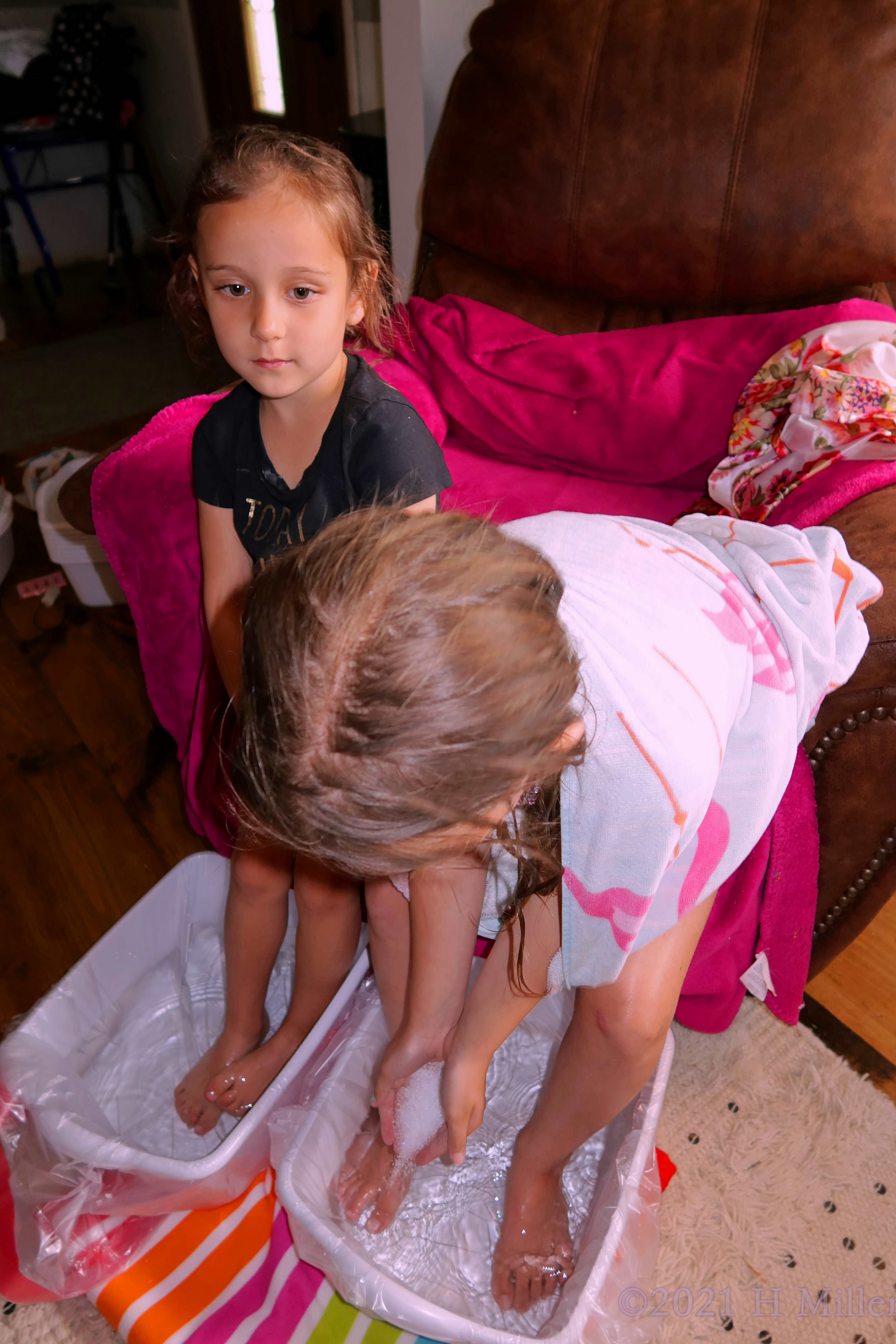 Kids Spa Birthday Party For Emma! Kids Spa Birthday Party For Emma!