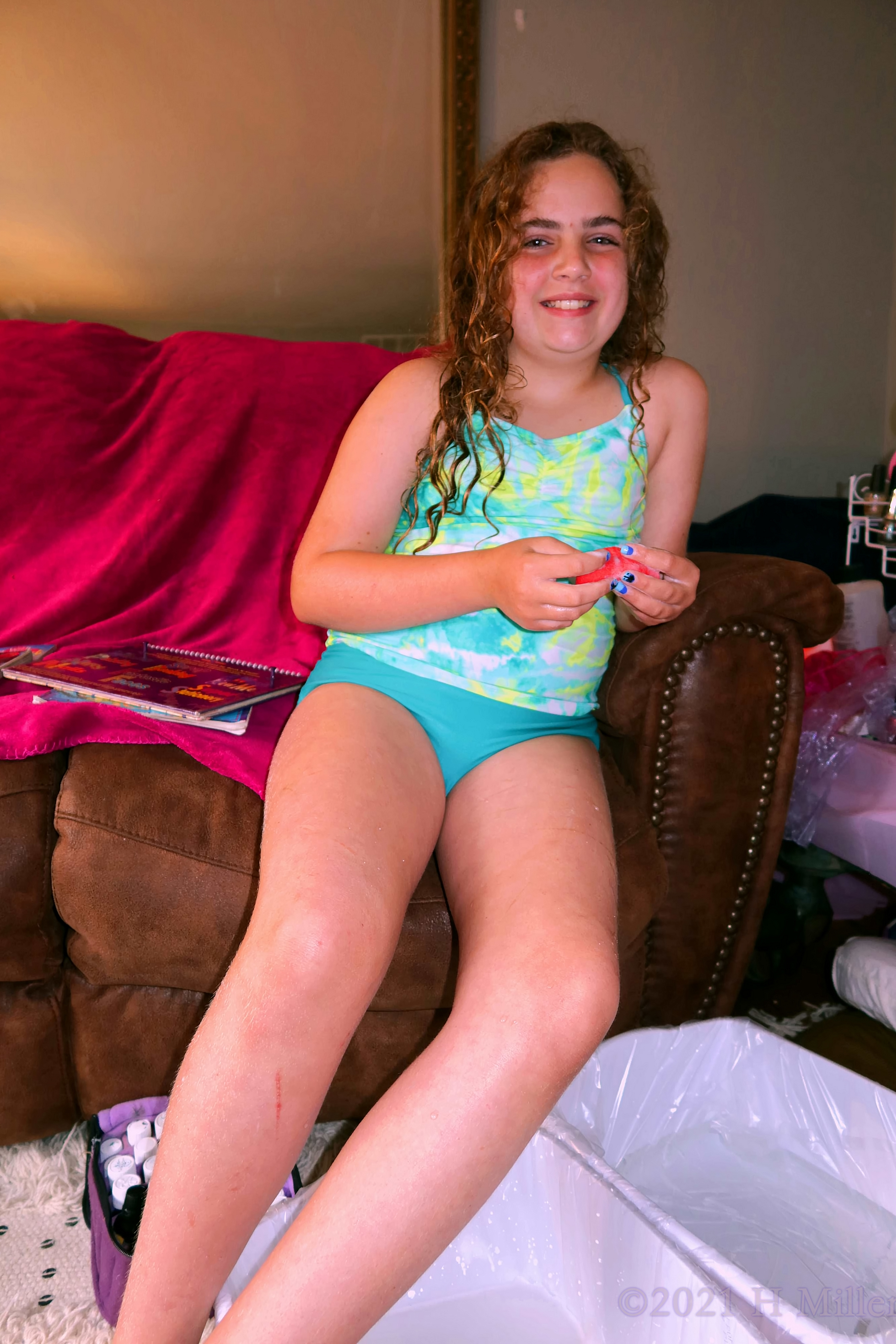 Kids Spa Birthday Party For Emma! Kids Spa Birthday Party For Emma!