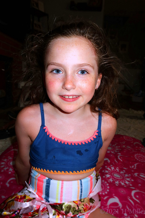 Kids Spa Birthday Party For Emma!