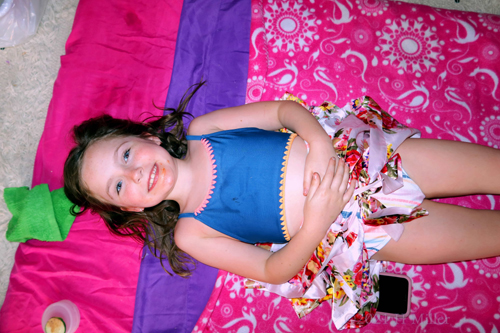 Kids Spa Birthday Party For Emma