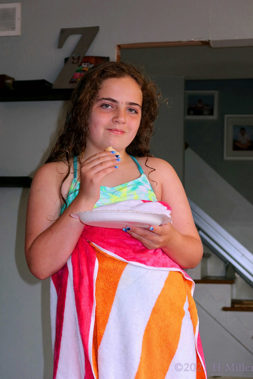 Kids Spa Birthday Party For Emma!