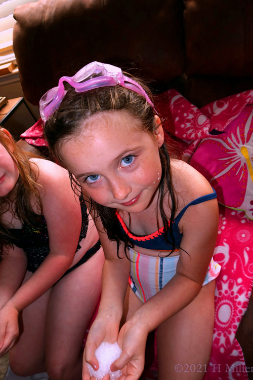 Kids Spa Birthday Party For Emma!