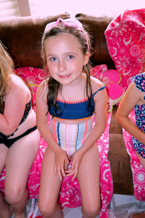 Kids Spa Birthday Party For Emma!