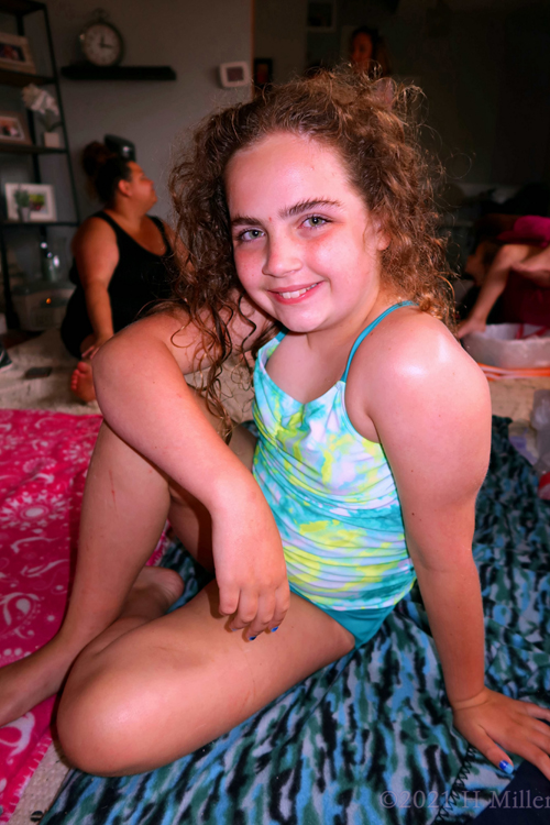 Kids Spa Birthday Party For Emma!