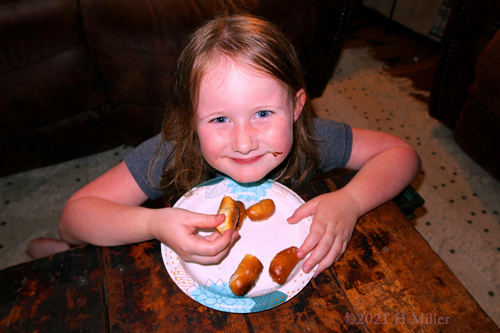 Kids Spa Birthday Party For Emma!