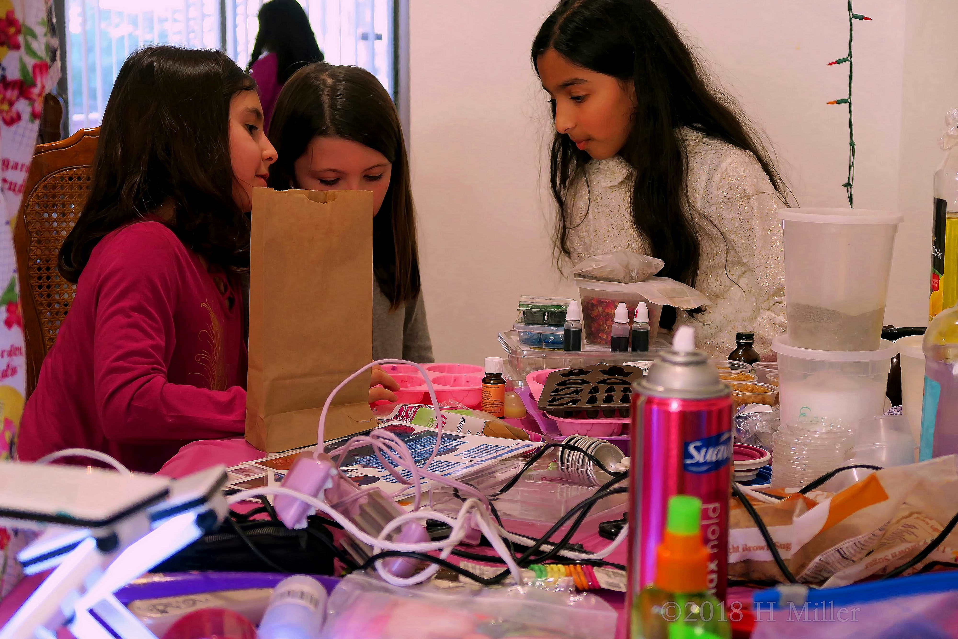 Fatima Is Enjoying Crafting For Kids With Her Friends Fatima Is Enjoying Crafting For Kids With Her Friends